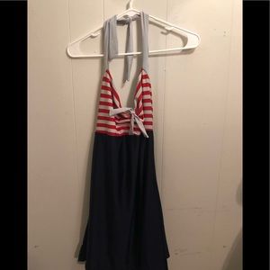 Swimming suit with skirt